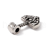 304 Stainless Steel Manual Polishing Pendants STAS-G267-21AS-3