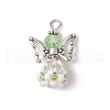 Faceted Glass Pendants PALLOY-MZ00585-03-1