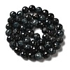 Natural Grade A Blue Tourmaline Beads Strands G-I362-01B-3