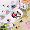 36Pcs 18 Style Alloy Pendants FIND-TA0001-77-8