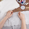 GOMAKERER 5 Yards Cotton Embroidery Flower Ribbon OCOR-GO0001-24-7