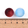 Frosted Resin Beads RESI-N042-16mm-06-3