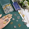 SUNNYCLUE 66Pcs 11 Styles Alloy Connector Charms FIND-SC0012-09-3