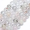 Natural Lepidolite Beads Strands G-G106-P01-02-1