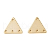 Brass Triangle Chandelier Component Links KK-B137-03G-1
