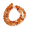 Natural Carnelian(Dyed & Heated) Beads Strands G-G203-02B-3