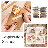20 Rolls Paper Adhesive Tape Set DIY-TAC0023-42A-9
