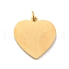 PVD Vacuum Plating 304 Stainless Steel Pendants STAS-G268-04G-6