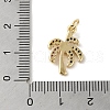 Brass Micro Pave Cubic Zirconia Pendants KK-M283-14A-02-3