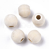 Natural Unfinished Wood Beads X-WOOD-Q038-12mm-1