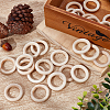 Gorgecraft Unfinished Wood Linking Rings WOOD-GF0001-79-5