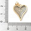 Brass Micro Pave Cubic Zirconia Pendants KK-K298-15C-G-3