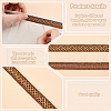 12M Braided Polyester Rhombus Ribbons SRIB-WH0011-267A-4
