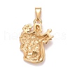 Ion Plating(IP) 304 Stainless Steel Pendants X-STAS-D165-14G-07-2
