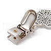 2Pcs Alloy & Iron Cardigan Clips JEWB-BR00183-5