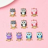 10Pcs 5 Colors Printed Alloy Pendants FIND-YW0004-46A-2