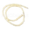 Natural White African Opal Beads Strands G-L624-G12-12x5mm-3