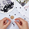 SOFPLATE 600Pcs 3 Colors Opaque Acrylic Beads MACR-SP0001-23B-3