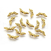 Tibetan Style Alloy Beads TIBEB-A11-3712-AG-FF-1