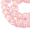 Handmade Lampwork Beads Strands X1-LAMP-F029-06-3