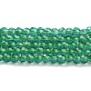 Transparent Glass Beads Strands GLAA-H021-03-17-2