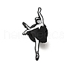 Creative Dancing Theme Enamel Pin JEWB-G017-02EB-01-1