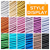 Round Anodized Aluminum Wire AW-BC0007-2.0mm-10-6