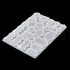 Bone/Fish/Flat Round DIY Pendant Silhouette Silicone Molds DIY-G099-02A-5