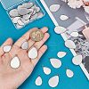 Unicraftale 304 Stainless Steel Pendant Cabochon Settings STAS-UN0007-77P-4