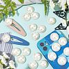 Fingerinspire 60Pcs ABS Plastic Cabochons OACR-FG0001-01-5