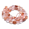 Natural Red Quartz Beads Strands G-O186-B-14-2