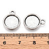Tibetan Style Alloy Pendant Cabochon Settings PALLOY-N178-02AS-3