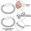 ANATTASOUL 2Pcs Acrylic Beaded Bracelets BJEW-AN0001-84-3