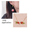 Craftdady 270Pcs 9 Style Transparent Acrylic Pendants TACR-CD0001-02-10