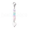 5Pcs Dyed Natural Freshwater Shell Bead Pendant Decoration HJEW-JM03186-4