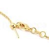 Brass Box Chains Necklaces KK-A191-02G-3