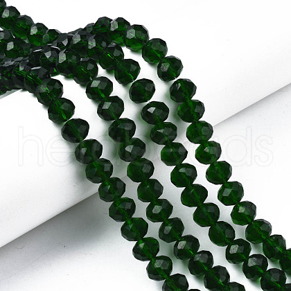 Glass Beads Strands EGLA-A034-T10mm-D24-1