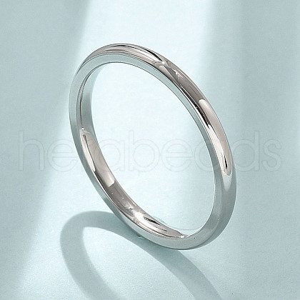 304 Stainless Steel Plain Band Rings STAS-I160-E02-P-1