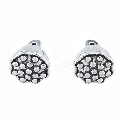 Tibetan Style Alloy Charms TIBEP-N012-08-1
