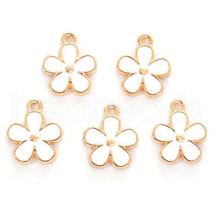 Alloy Enamel Charms ENAM-R059-02C-RS-1