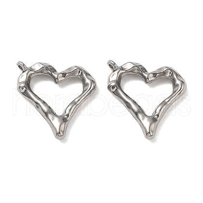 304 Stainless Steel Pendants STAS-D373-03P-1
