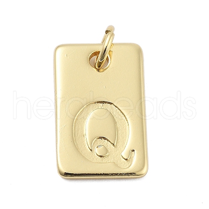 Brass Pendants KK-H206-10G-Q-1