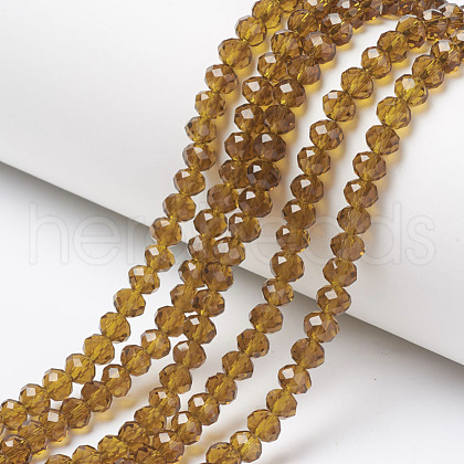 Glass Beads Strands EGLA-A034-T4mm-D02-1