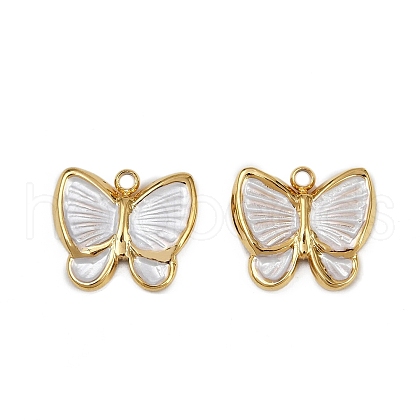 304 Stainless Steel Enamel Charms STAS-L290-28G-1