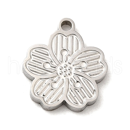 Non-Tarnish 304 Stainless Steel Charms STAS-Q301-25P-1