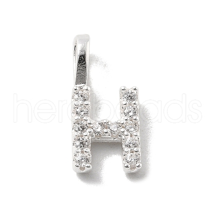 925 Sterling Silver with Cubic Zirconia Charms STER-Q004-01H-S-1