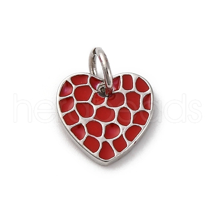 Brass Enamel Charms KK-Q098-23G-B-1