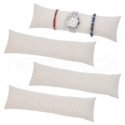 Velvet Jewelry Pillow for Bracelet Display DIY-WH0170-42B-1