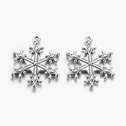 Zinc Tibetan Style Alloy Pendants TIBEP-12740-AS-LF-1