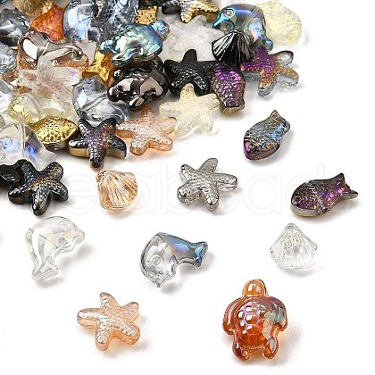 150Pcs Electroplated Glass Beads GLAA-CJ0002-69-1